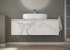 Тумба под раковину Sancos Stone ST120SV 120х50 подвесная цвет белый